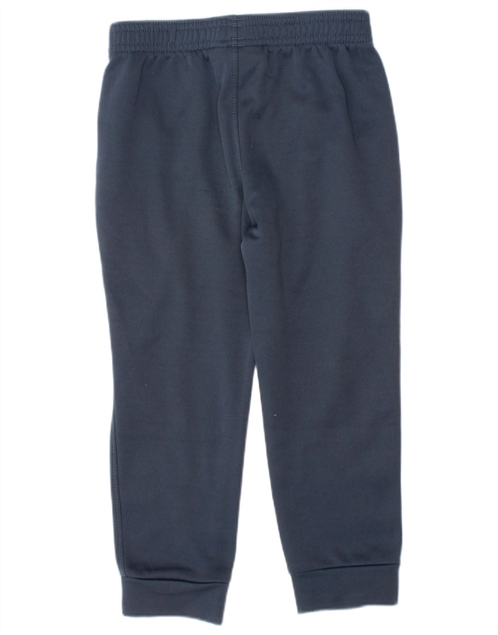 Pantaloni da tuta da ragazzo Under Armour da jogging 2-3 anni in poliestere blu navy