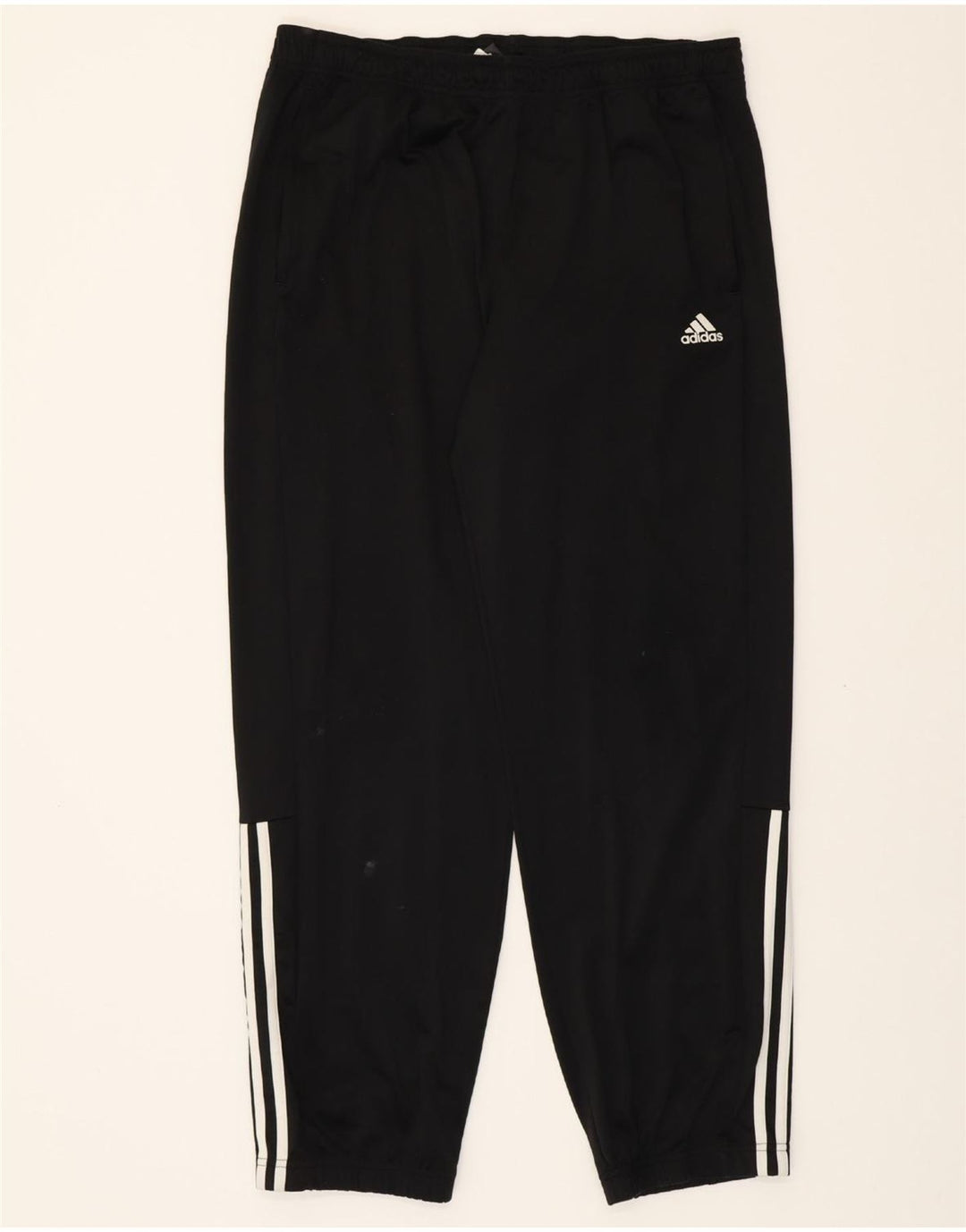ADIDAS Mens Climalite Tracksuit Trousers Large  Black Polyester Vintage Adidas and Second-Hand Adidas from Messina Hembry 