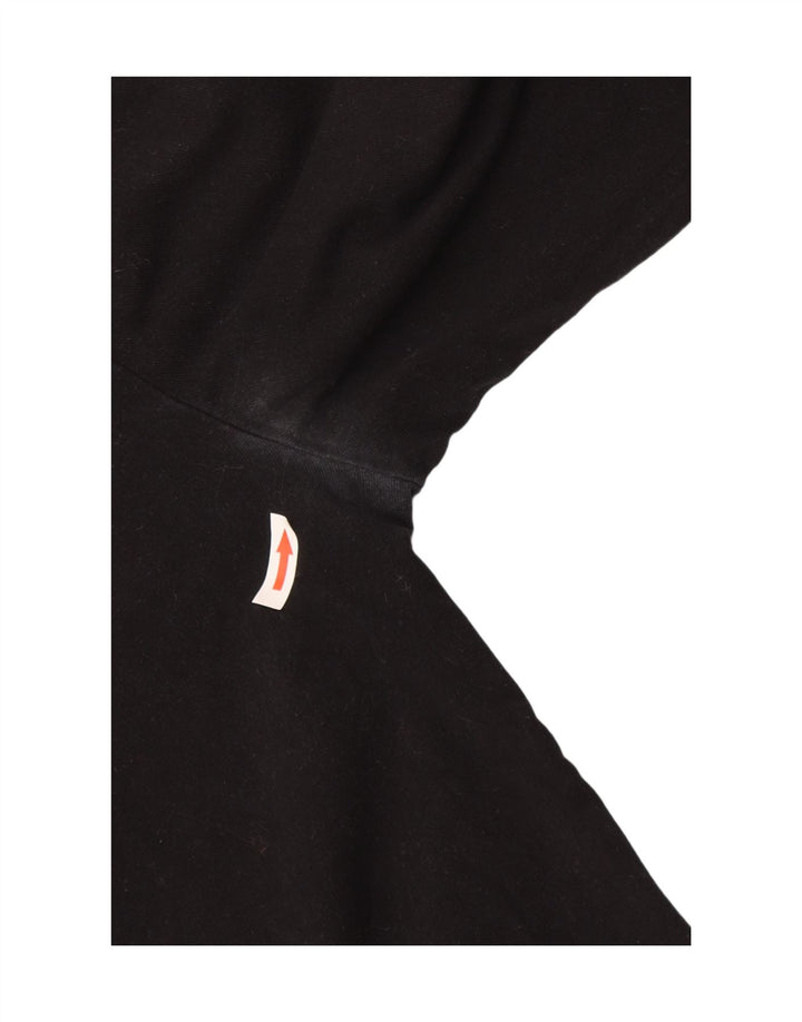 Top da uomo Hugo Boss a maniche lunghe in cotone nero medio