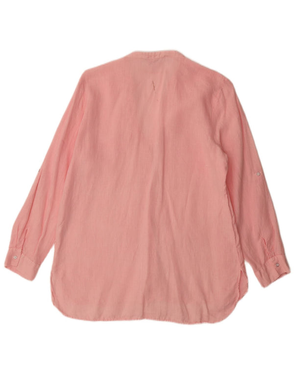 Zara skjortebluse til kvinder UK 16 Large Pink