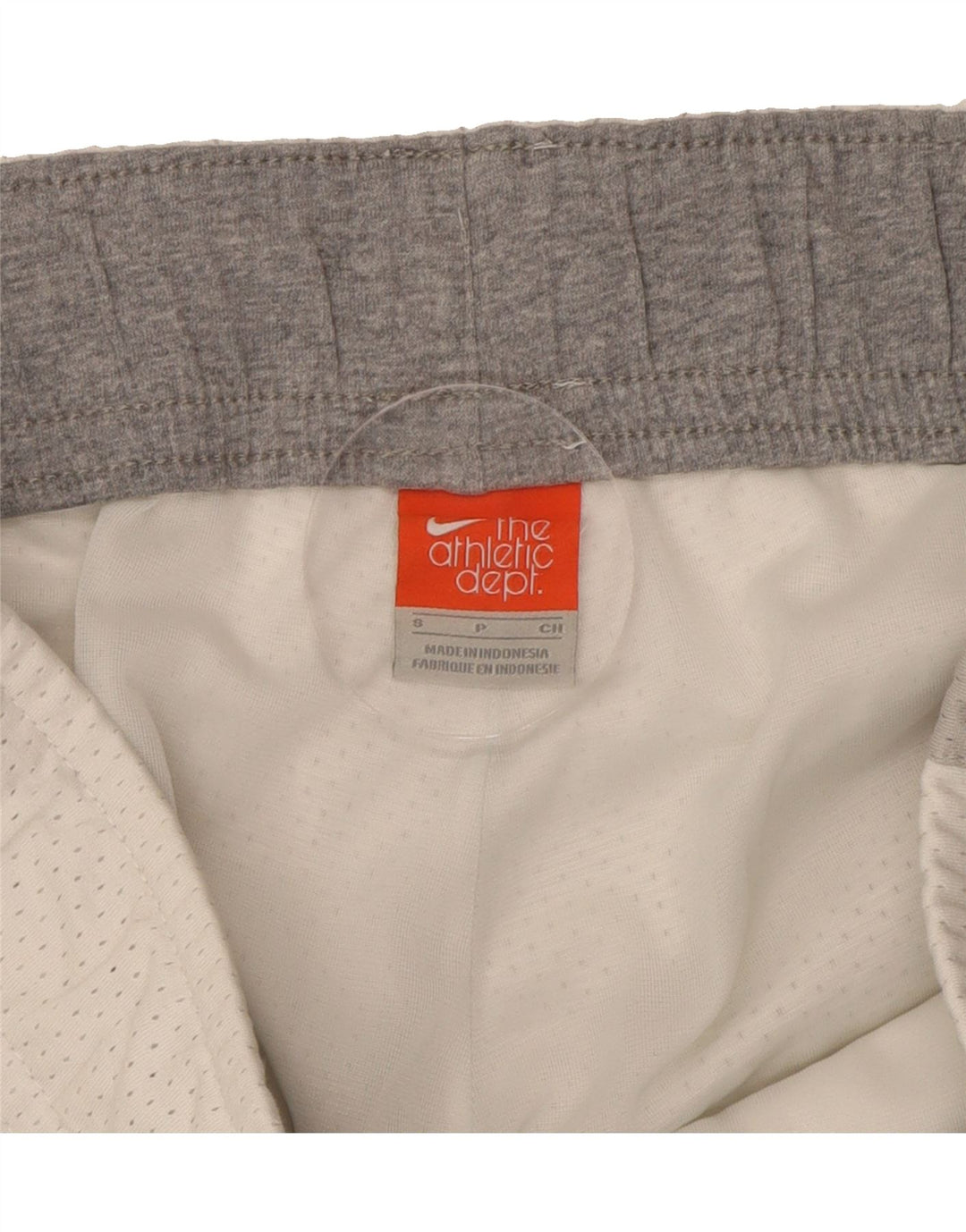 NIKE Mens Sport Shorts Small  White Colourblock Polyester Vintage Nike and Second-Hand Nike from Messina Hembry 