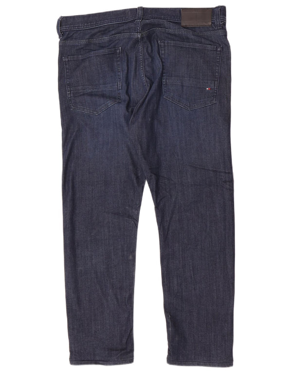 Tommy Hilfiger Uomo Bleecker Stretch Jeans Slim W36 L27 Blu Navy