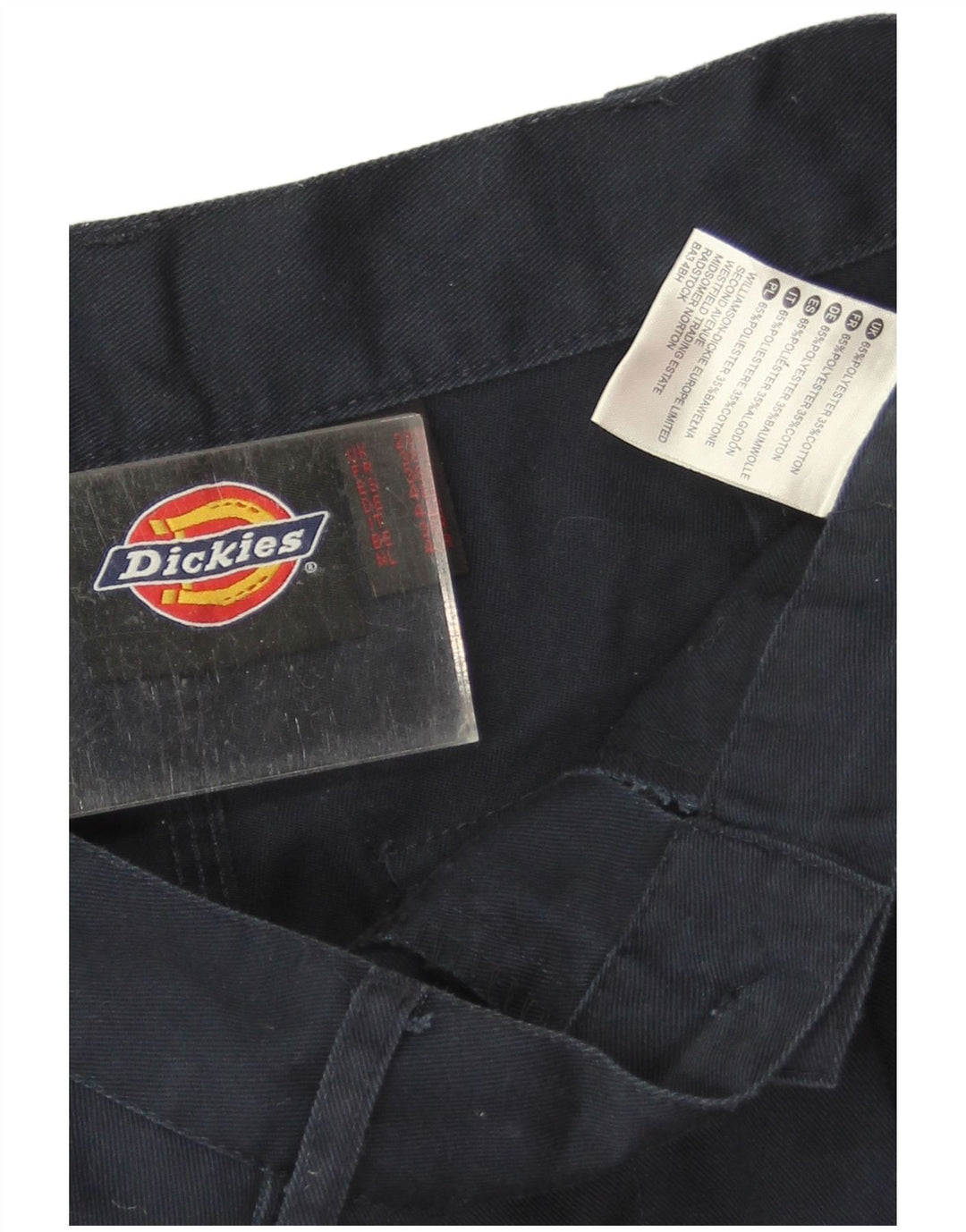 Dickies Straight Cargo bukser til mænd W28 L31 Marineblå polyester