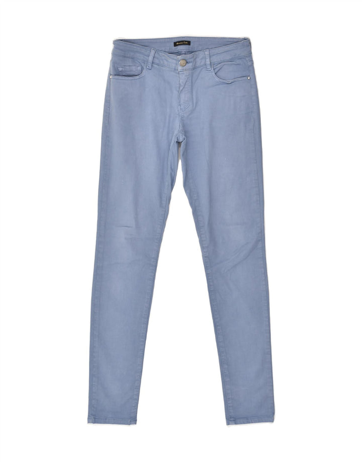 MASSIMO DUTTI Womens Skinny Casual Trousers EU 36 Small W26 L30 Blue | Vintage Massimo Dutti | Thrift | Second-Hand Massimo Dutti | Used Clothing | Messina Hembry 