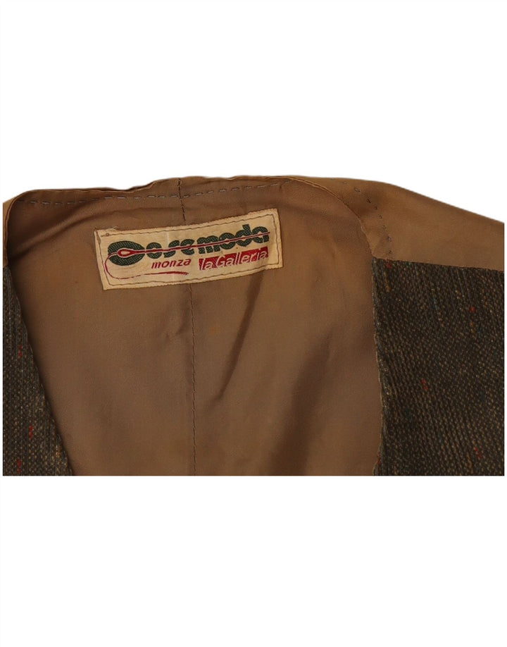 Monza herrevest lille Khaki Flecked