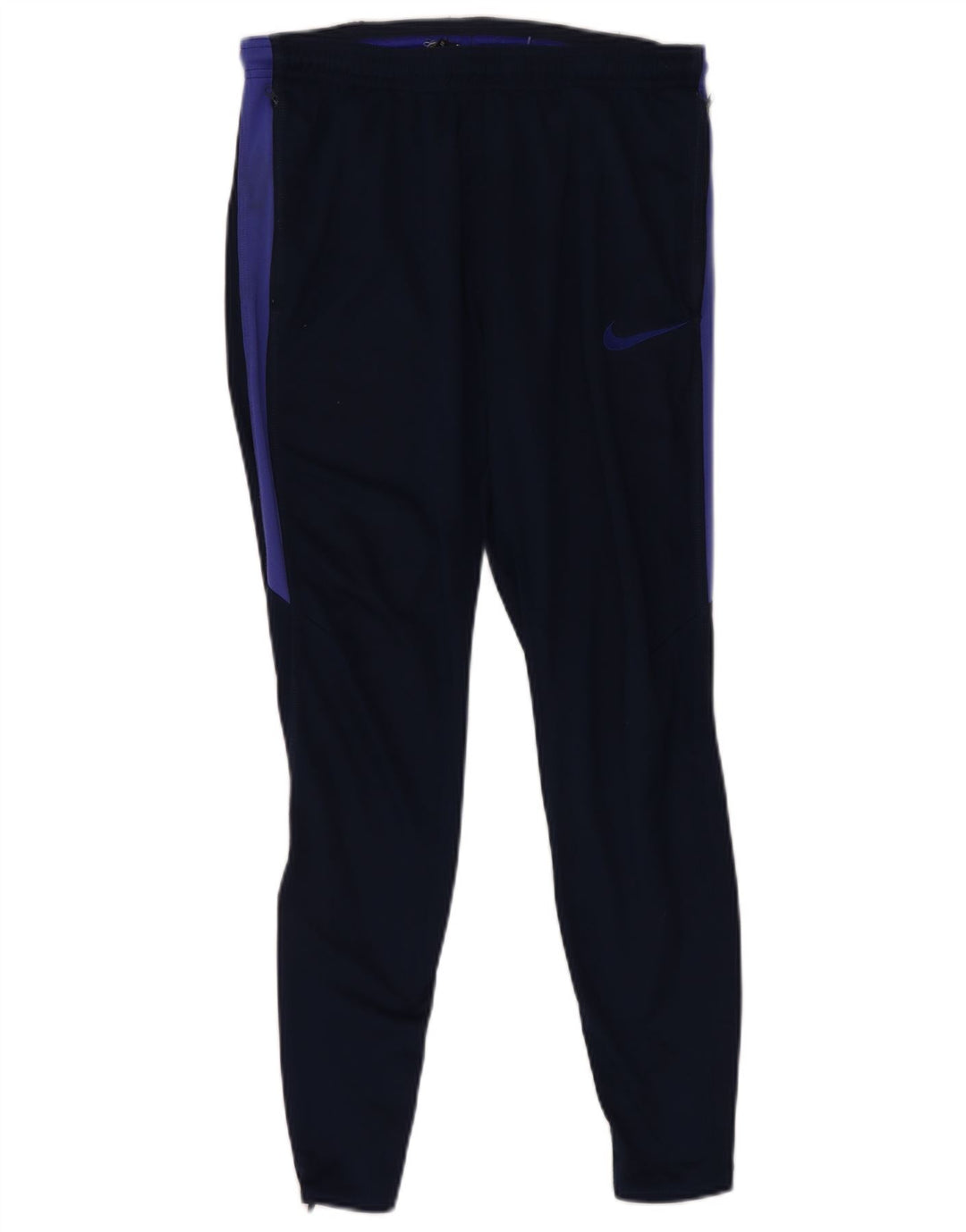 Nike Herre Dri Fit træningsdragt Bukser Medium Navy Blue Colourblock Polyester