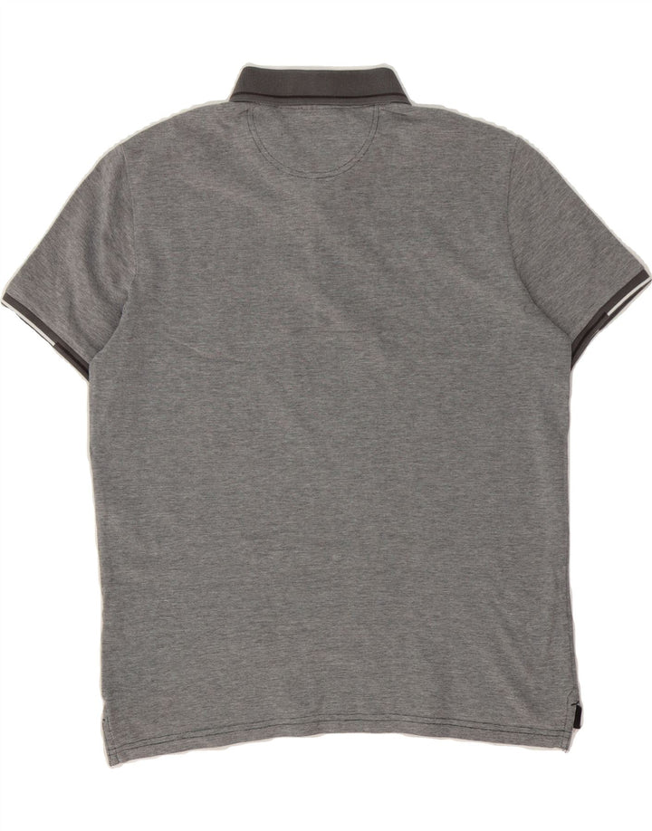 CHAMPION Mens Polo Shirt Small Grey Cotton Vintage Champion and Second-Hand Champion from Messina Hembry 