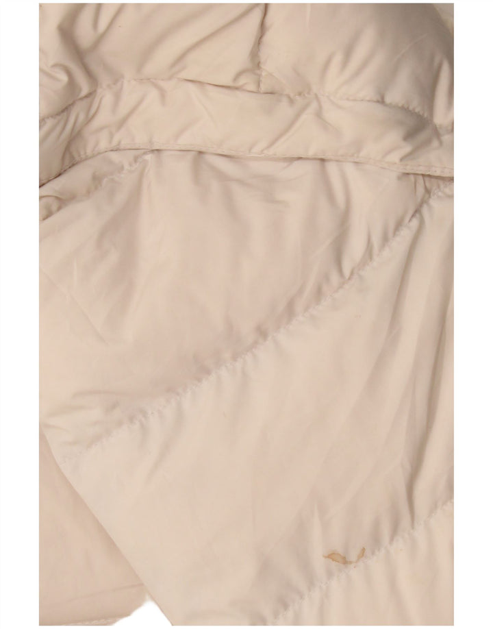 Dolomite Womens Crop Graphic Padded Jacket UK 18 XL Blue Colourblock