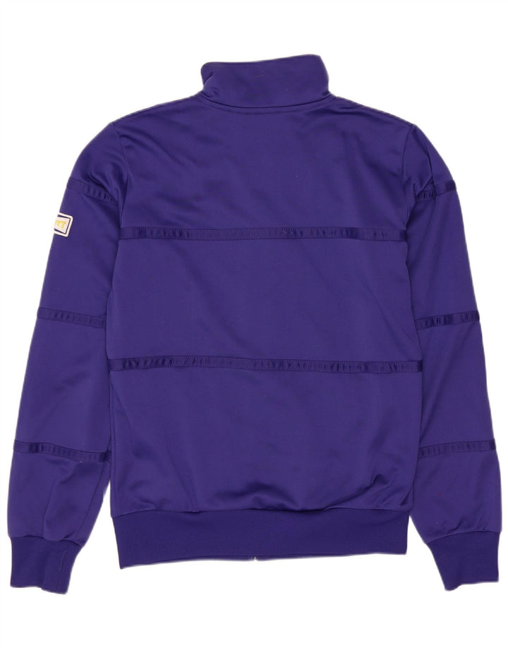 Carhartt Womens Tracksuit Top Jacket UK 10 Small Purple Chevron Polyester