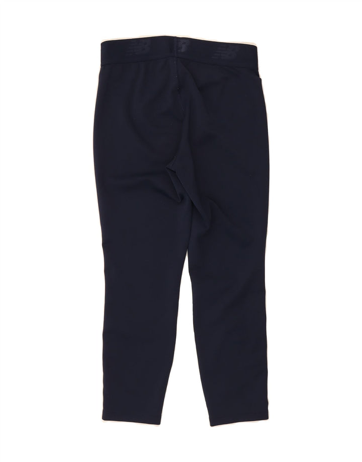 NEW BALANCE Womens Tracksuit Trousers UK 12 Medium  Navy Blue Polyester Vintage New Balance and Second-Hand New Balance from Messina Hembry 