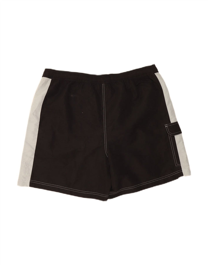 FILA Mens Swimming Shorts 2XL  Black Colourblock Polyester