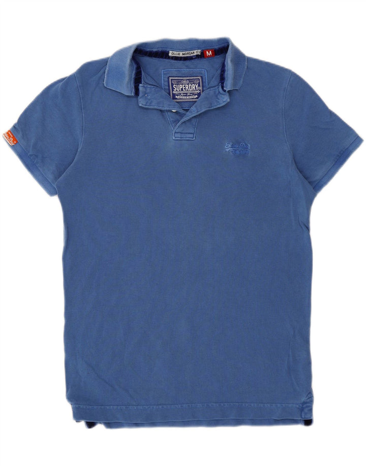 Superdry herre poloshirt mellemblå