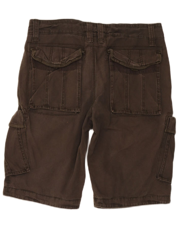 Fat Face Mens Cargo Shorts W34 nagy barna pamut