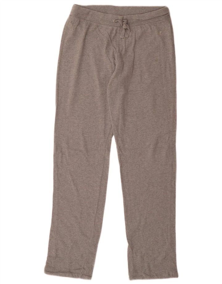CHAMPION Mens Tracksuit Trousers Large  Grey Cotton