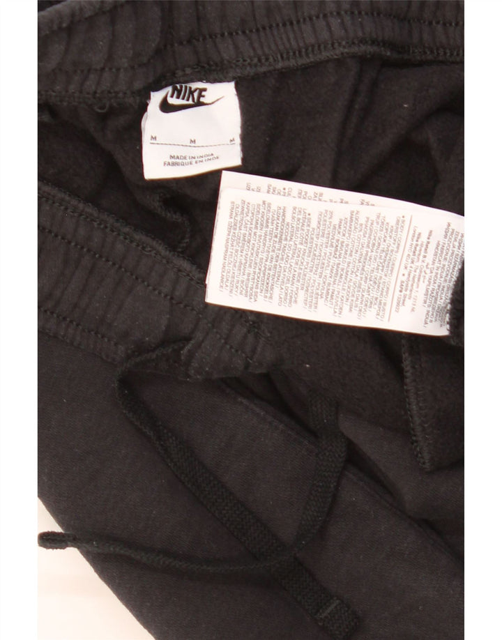 Nike Mens Tracksuit Trousers Joggers Medium Black Cotton