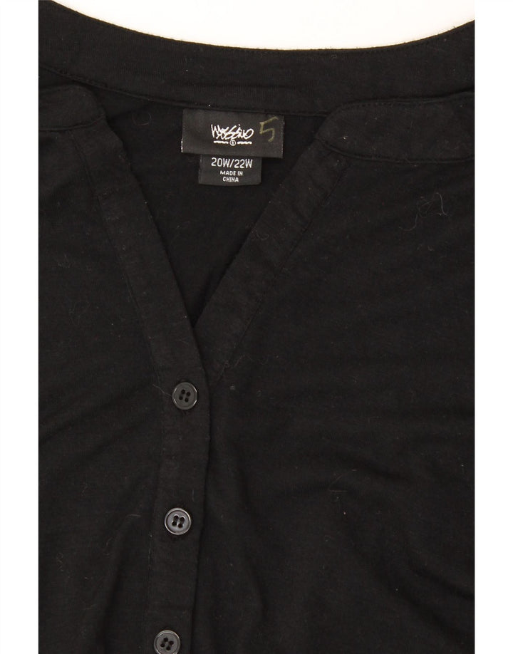 MOSSIMO Womens A-Line Dress US 20/22 3XL Black Polyester Vintage Mossimo and Second-Hand Mossimo from Messina Hembry 