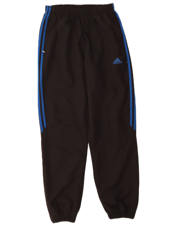 Adidas Mens Tracksuit Trousers Joggers Medium Black Polyester Sports