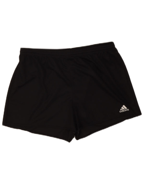 Adidas Damen Aeroready Sport Shorts UK 16/18 Large Schwarz Polyester