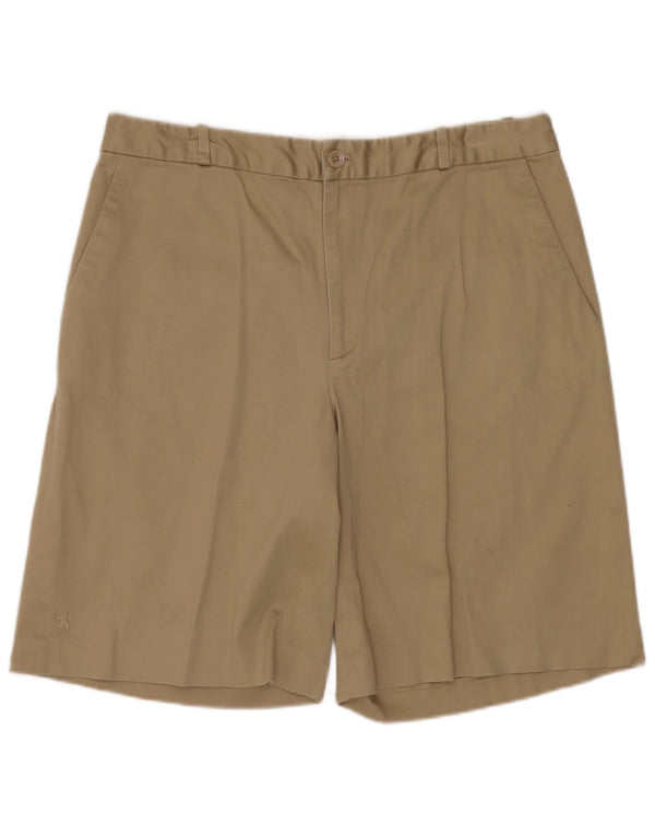 Polo Ralph Lauren Damen Chinoshorts US 10 Large W30 Khaki Baumwolle