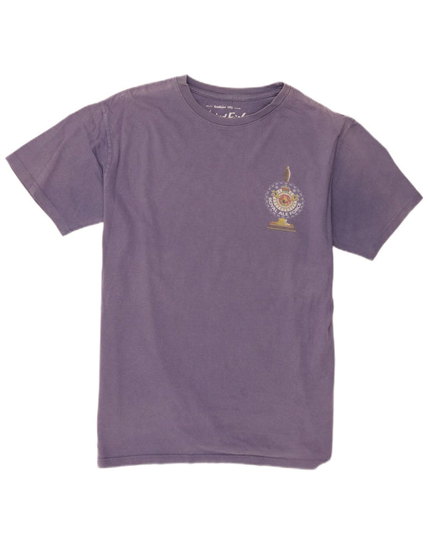 Weird Fish T-Shirt graphique pour hommes, grand coton violet