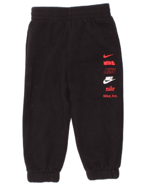 Nike Pantalon de survêtement graphique pour bébé garçon 12-18 mois Noir