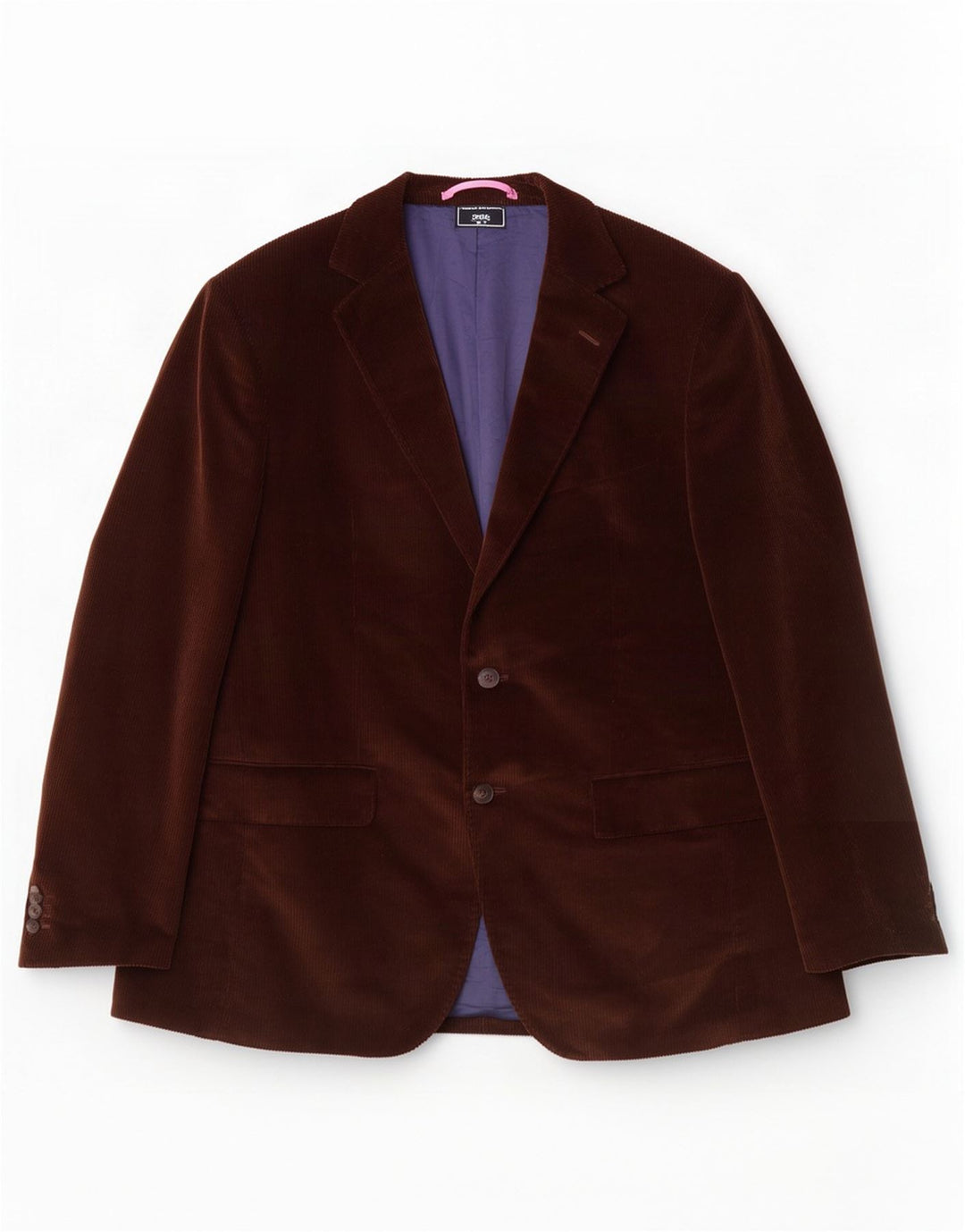 Gant Mens 2 Button Corduroy Blazer Jacket EU 50 Large Brown Cotton
