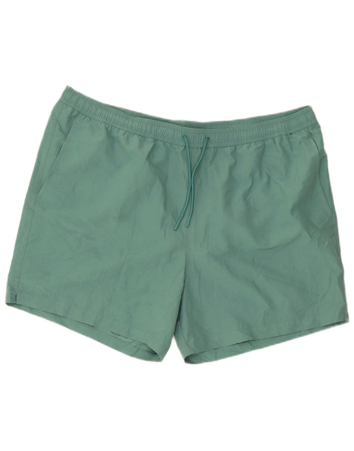 Marks & Spencer Badeshorts til mænd 2XL Grøn polyester