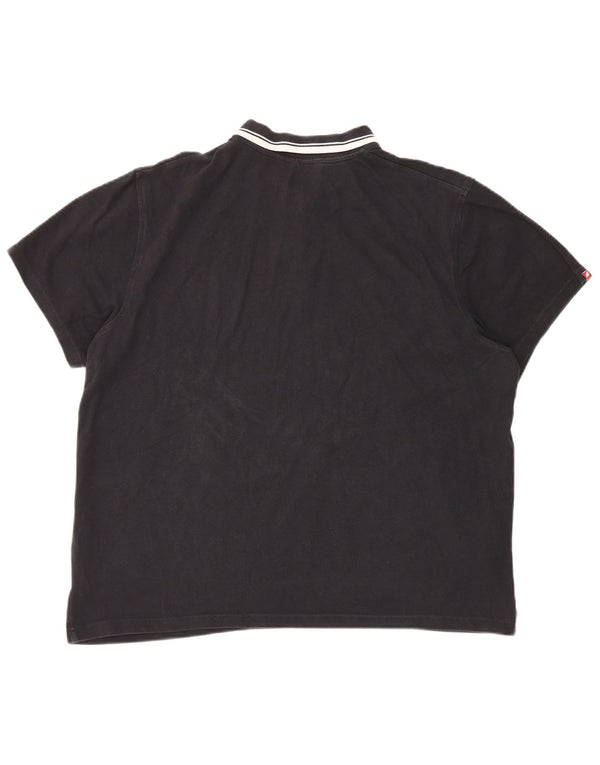 Polo New Balance Hombre XL Algodón Negro