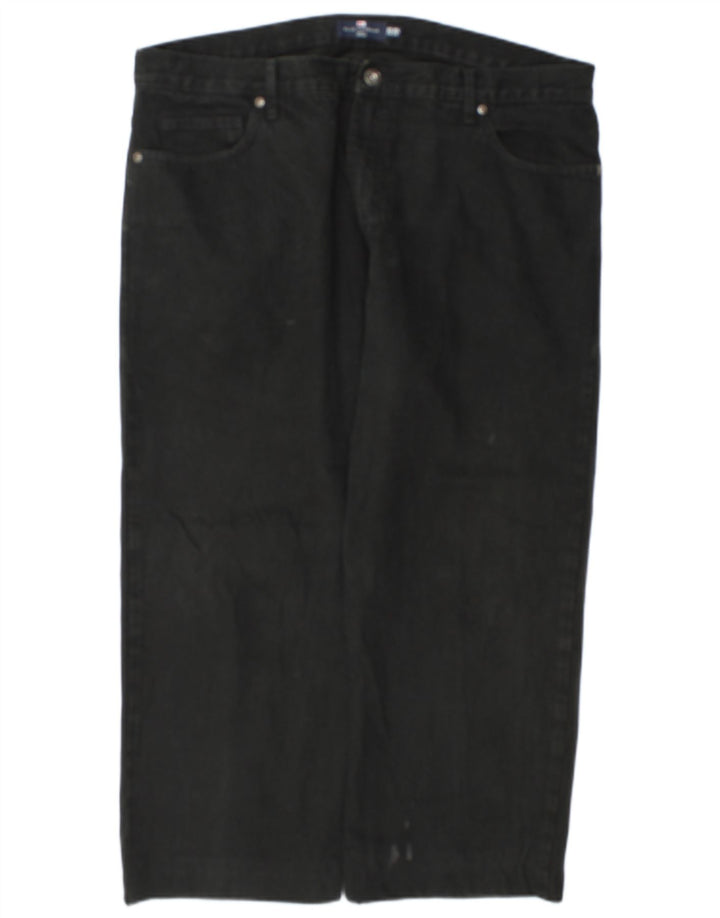 Marks & Spencer Mens Straight Jeans W40 L24 Grey Cotton