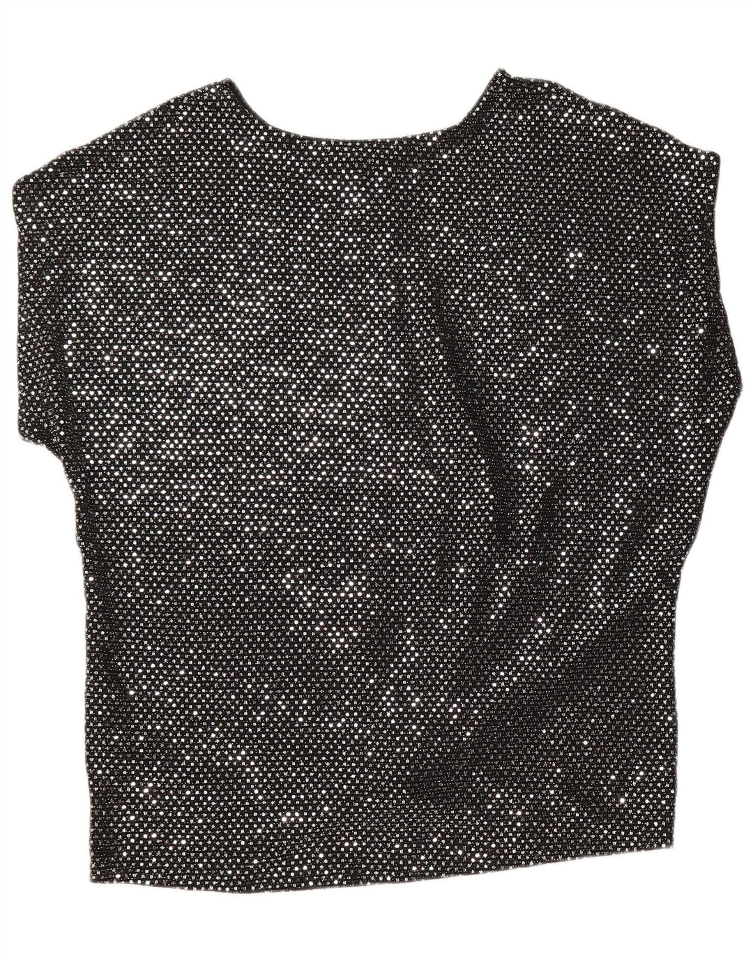 OASIS Damebluse Top UK 14 Medium Sort Polyamid