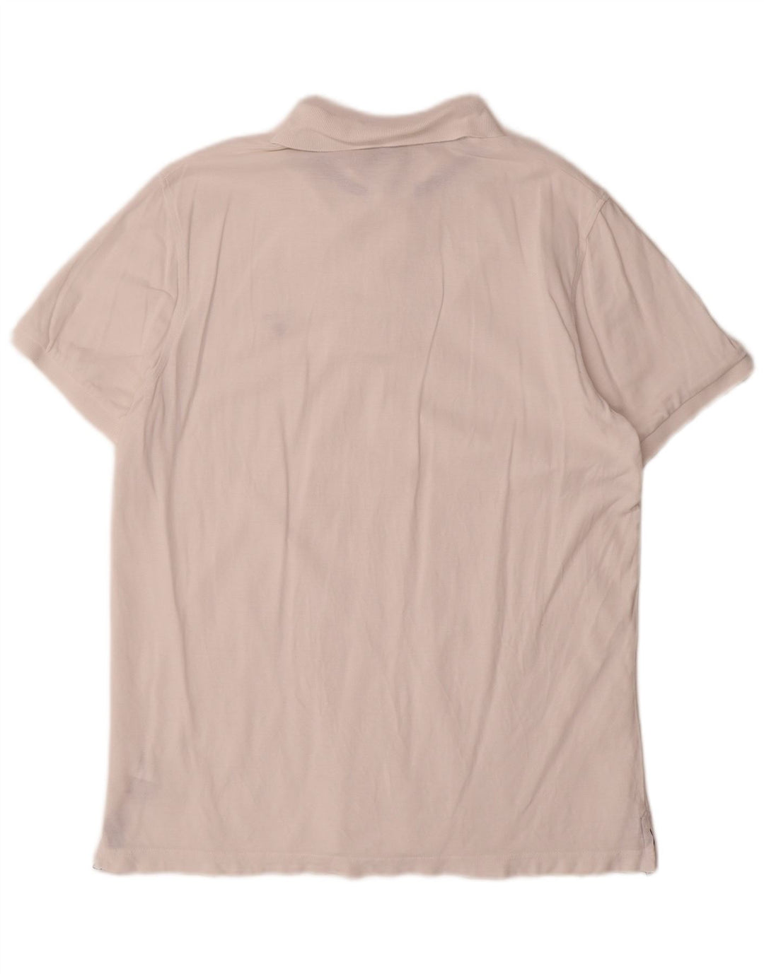 Polo da uomo Gant grande in cotone bianco
