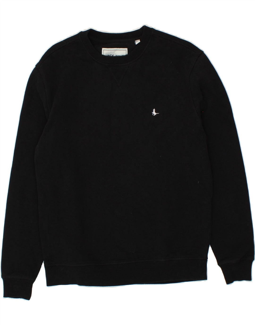 JACK WILLS Mens Sweatshirt Jumper XS Black Cotton Vintage Jack Wills and Second-Hand Jack Wills from Messina Hembry 