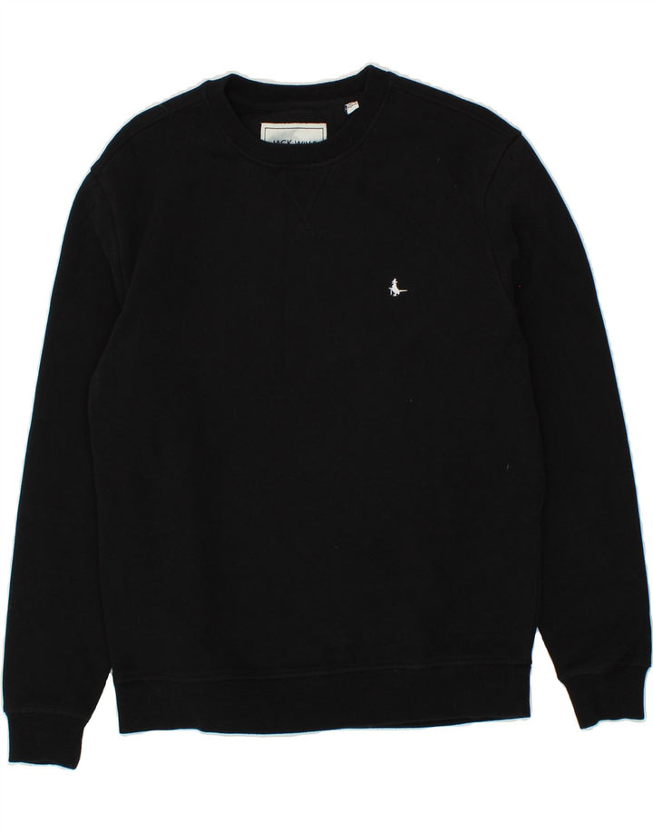 JACK WILLS Mens Sweatshirt Jumper XS Black Cotton Vintage Jack Wills and Second-Hand Jack Wills from Messina Hembry 