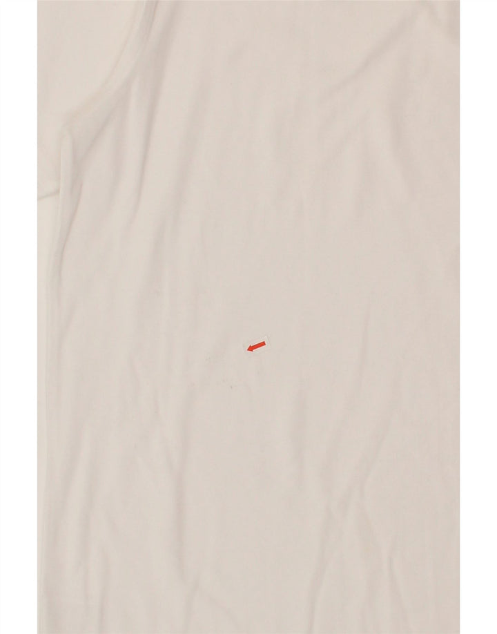 LERROS Mens Polo Shirt 2XL White Cotton Vintage Lerros and Second-Hand Lerros from Messina Hembry 