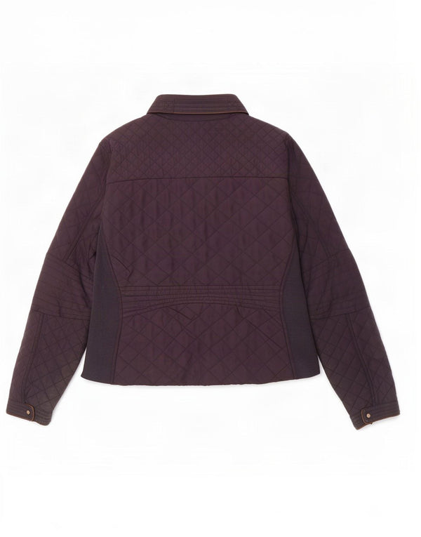 Jachetă matlasată pentru femei Zara UK 18 XL Bleumarin