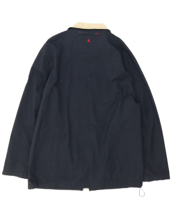 Giacca antipioggia da uomo Musto UK 40 Large in nylon blu navy