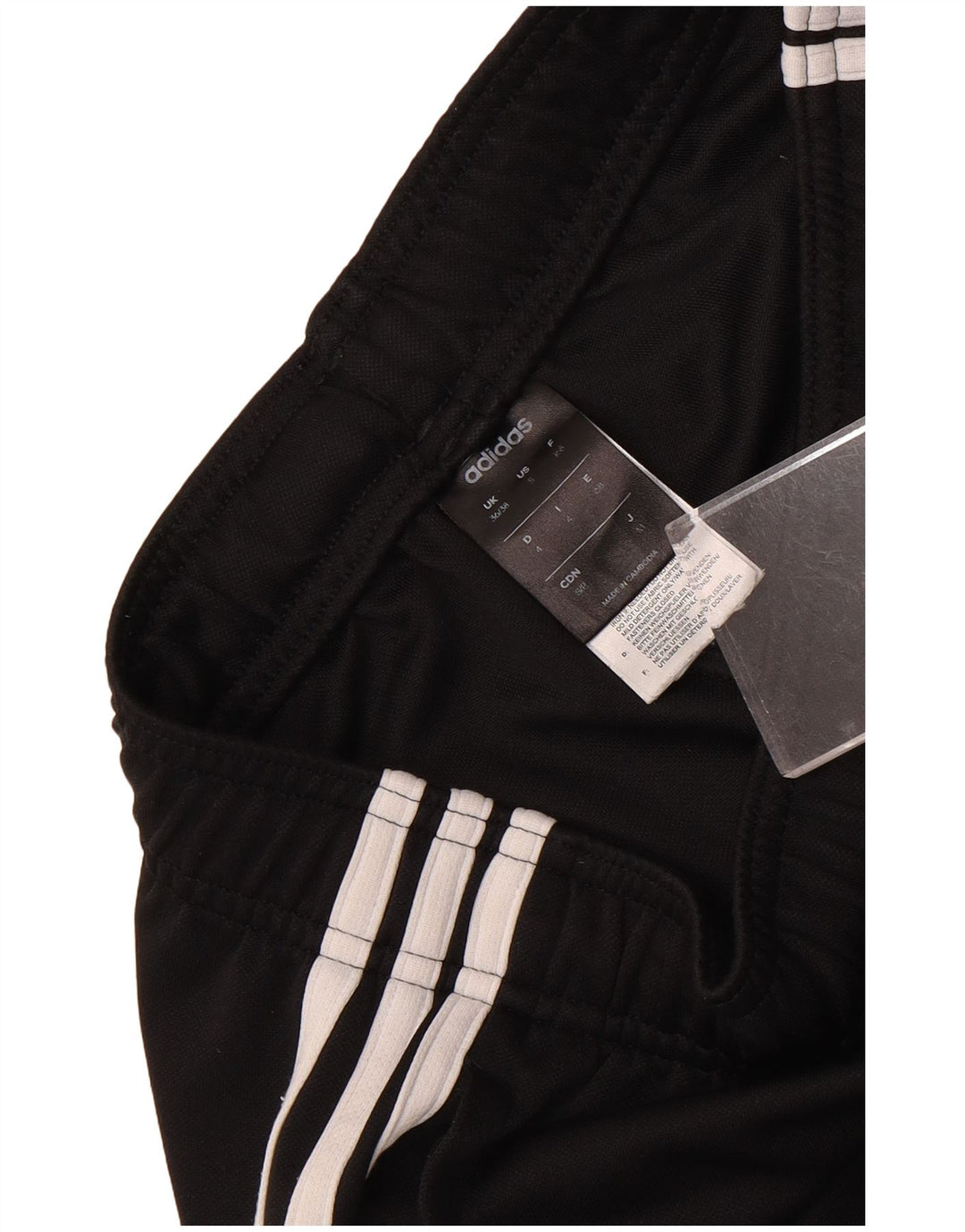 Pantaloni della tuta da ragazzo Adidas 13-14 anni in poliestere nero