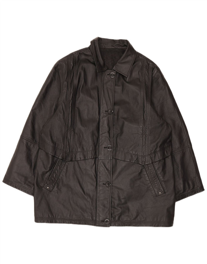 Canda Veste en Cuir Homme IT 52 XL Cuir Noir