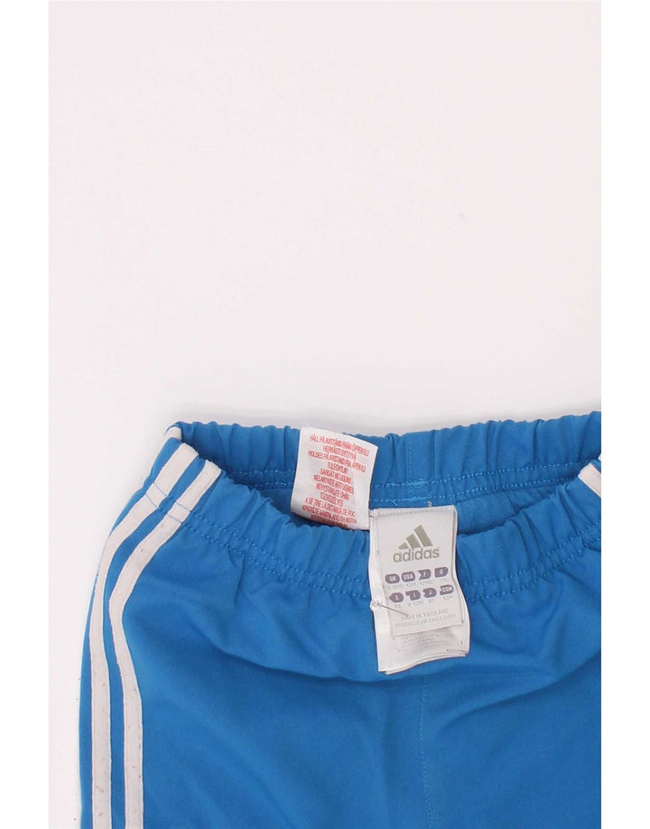 Adidas Baby Boys Cargo Tracksuit Trousers 6-9 Months Blue Polyester