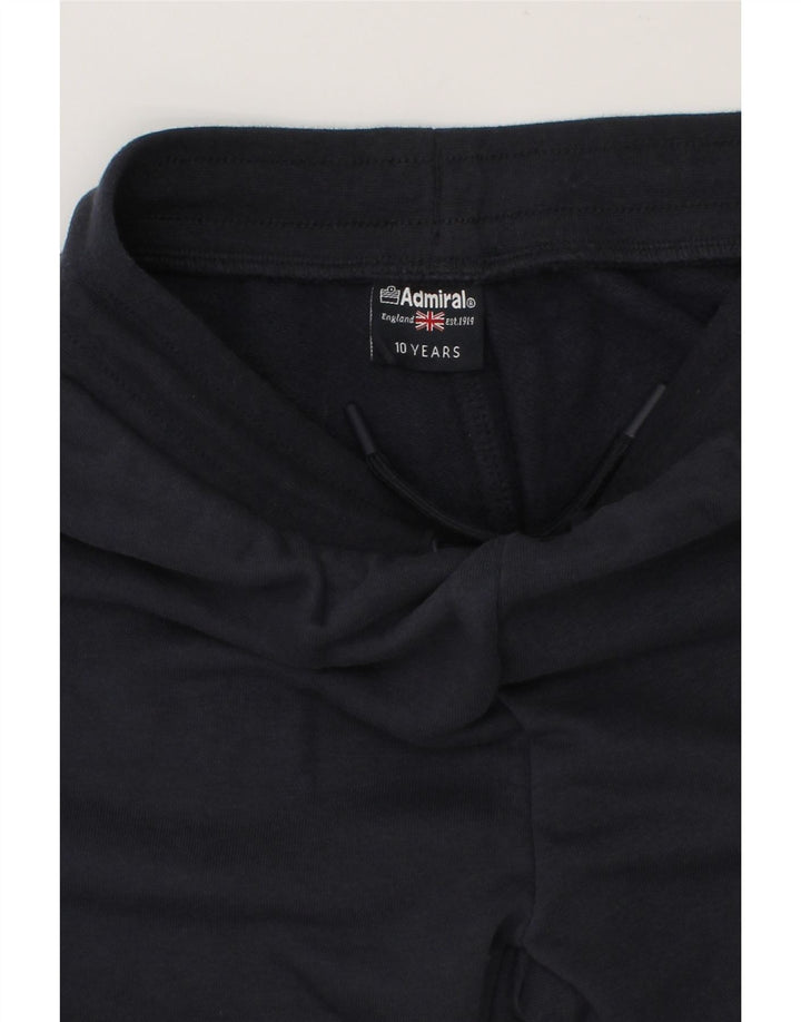 ADMIRAL Boys Tracksuit Trousers 9-10 Years Grey Cotton Vintage Admiral and Second-Hand Admiral from Messina Hembry 