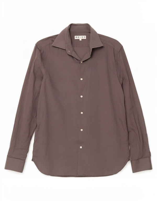 Camicia Uomo Reiss Piccola in Cotone Grigio