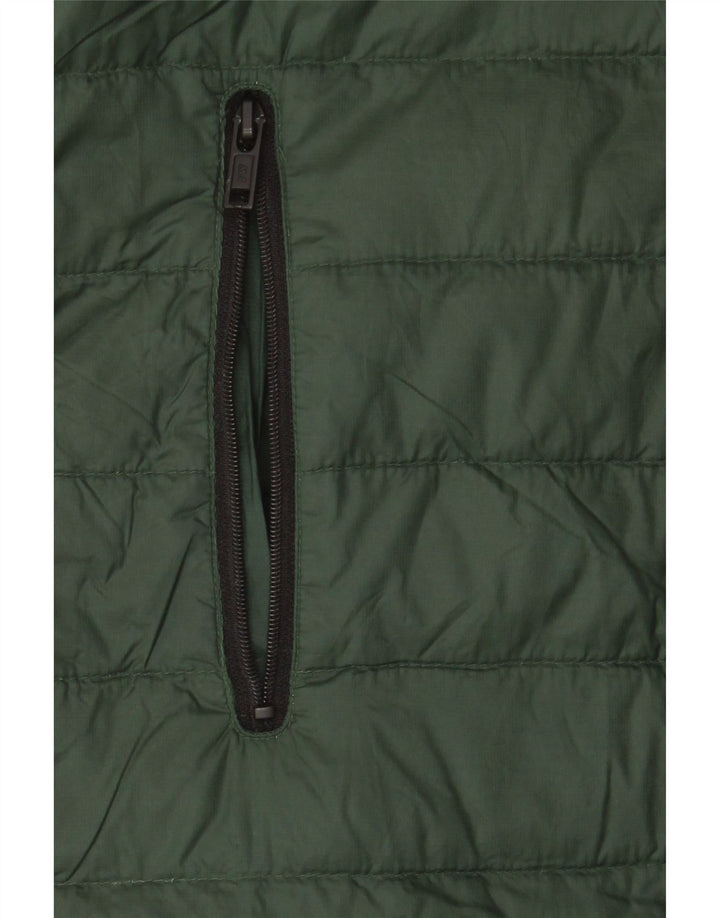 Jack Wills Mens Padded Jacket UK 42 XL Green Polyamide