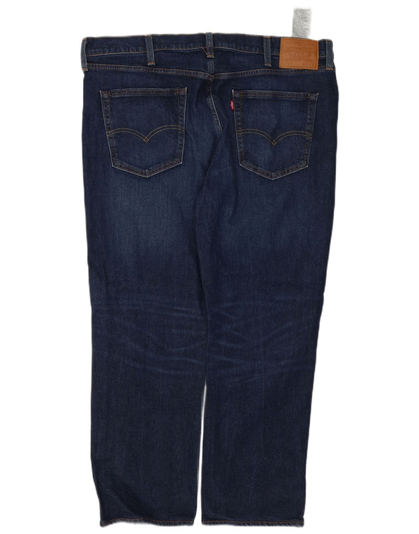Levi's Uomo 514 Jeans dritti W40 L30 Cotone blu navy