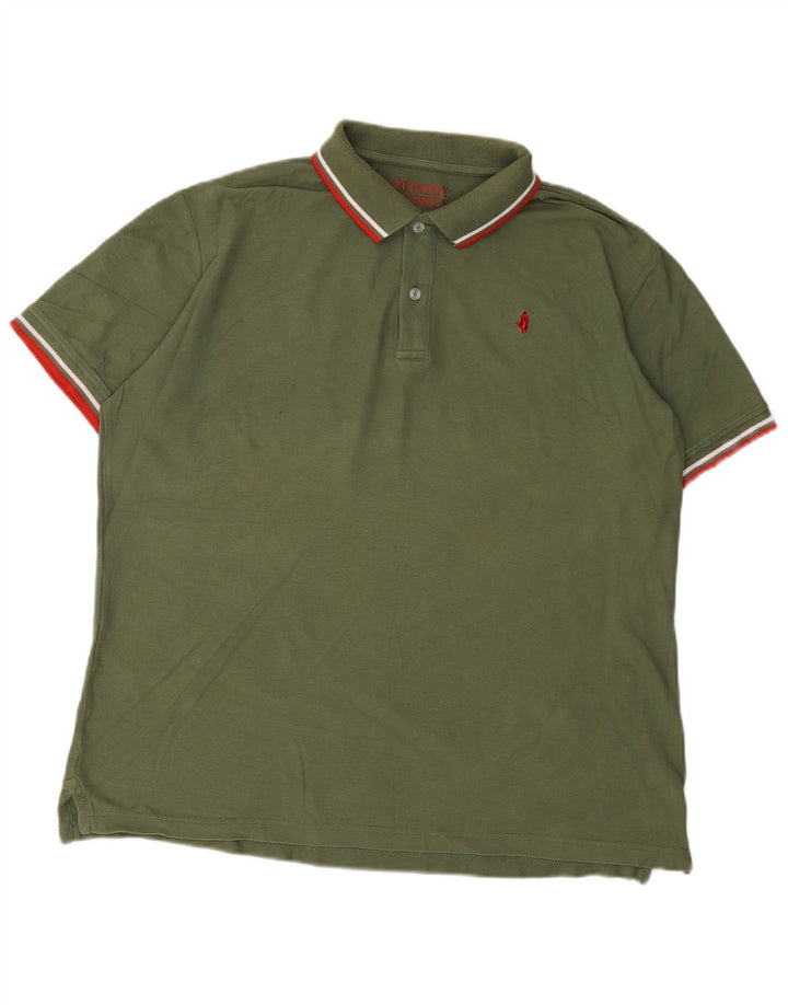 Marlboro Classics Herren Poloshirt XL Khaki