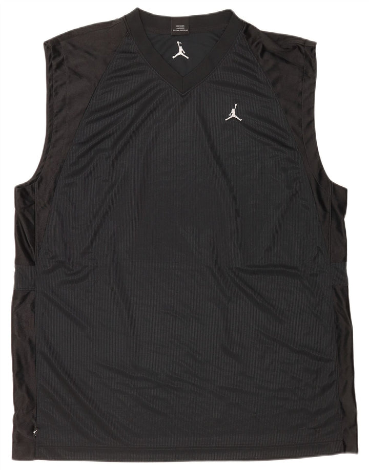 Jordan Herrevest Top UK 47/48 2XL Sort Polyester