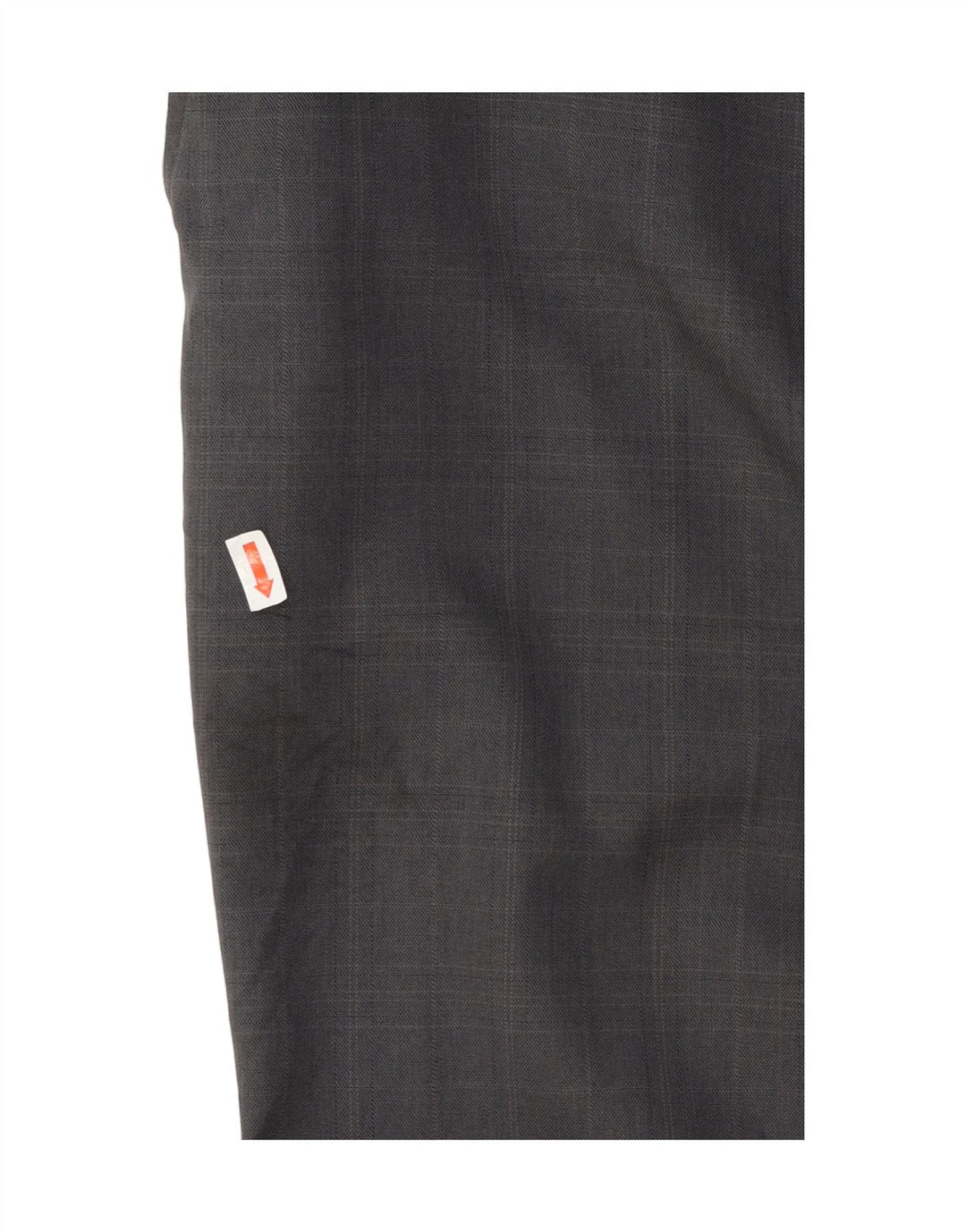 IZOD Mens Straight Chino Trousers W42 L30 Grey Check Polyester Vintage Izod and Second-Hand Izod from Messina Hembry 