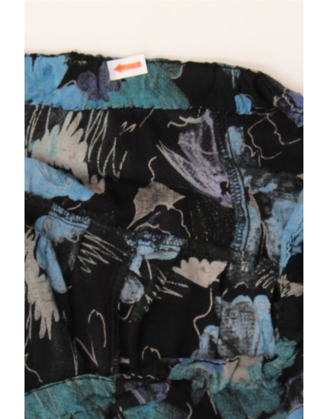 VINTAGE Womens Pleated Skirt W30 Medium Multicoloured Floral Vintage Vintage and Second-Hand Vintage from Messina Hembry 