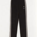 Adidas Womens Tracksuit Trousers UK 10 Small Black Polyamide