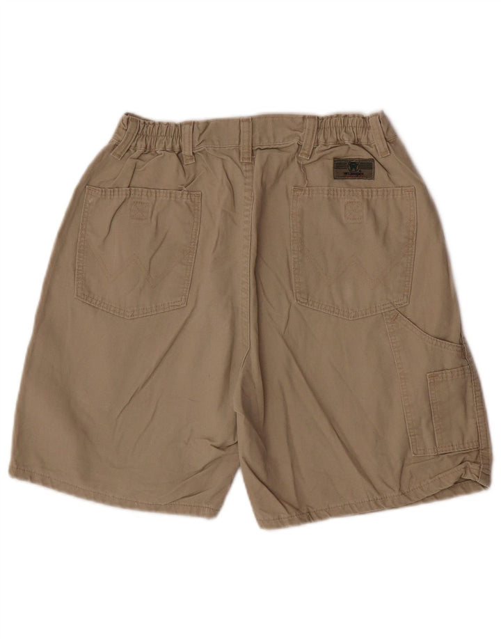 Pantaloni scurti chino Wrangler pentru femei W30, bumbac mediu bej