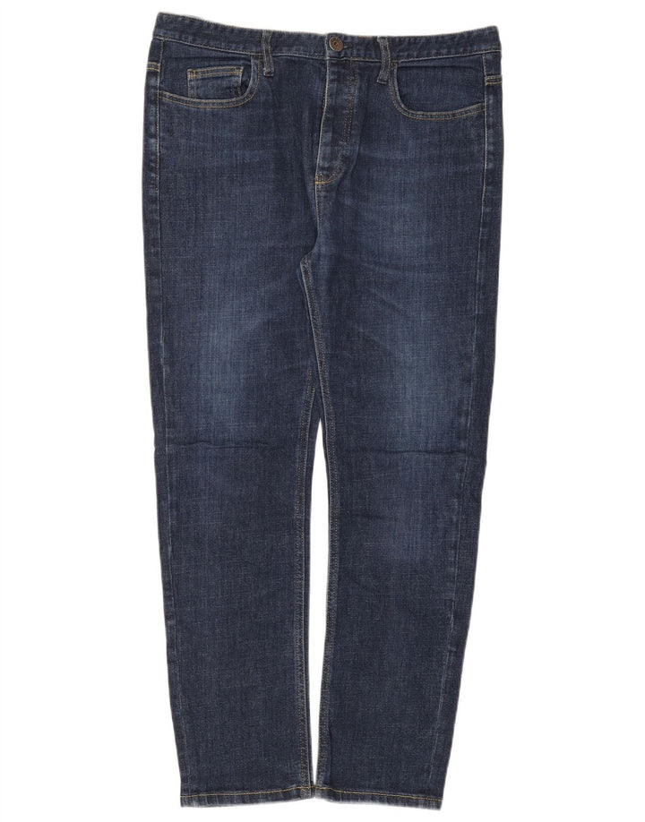 Jeans slim da donna Benetton W34 L28 Blu